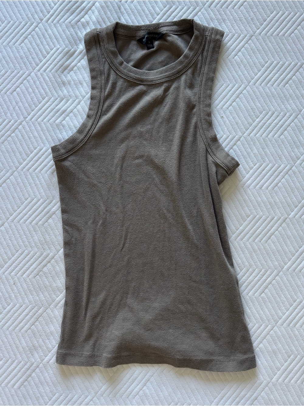 Women’s Ribbed Racer Tank - Picture 2 of 2